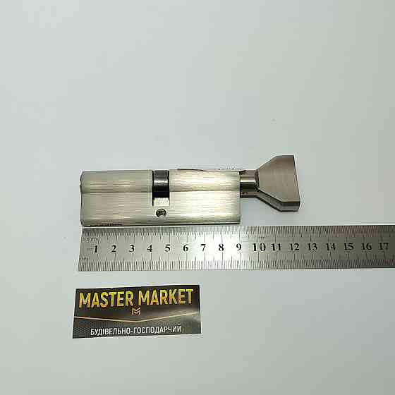 Циліндр Imperial СК-90 (45С/45) латунь ручка Харків