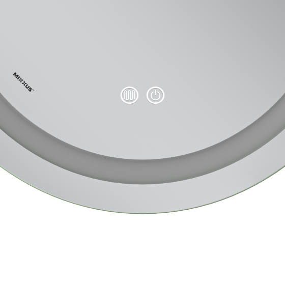 Зеркало Mixxus Premium ELLIPSE MV05-80x60-Reverse с Led Touch, Anti-fog, димером (3-6,5kK) (MP6642) Киев