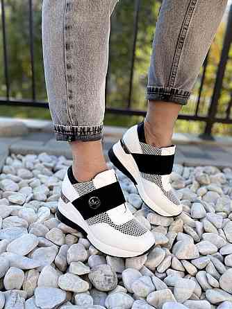 Stilli Снікерси жіночі STILLI білі еко-шкіра демісезонні платформа 37р. 38р. (4700) Коломия