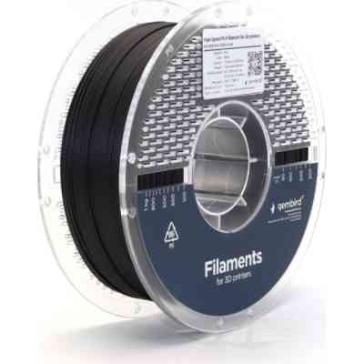 Пластик для 3D-принтера Gembird PLA High Speed 1.75 мм, 1kg black (3DP-PLA1.75HY-01-BK) Винница