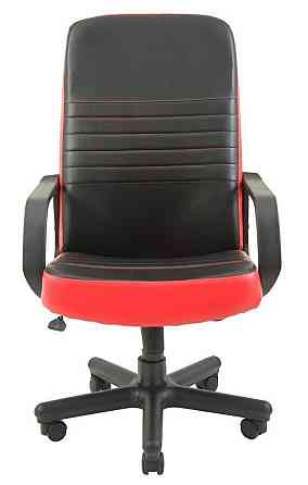 Офисное Кресло Руководителя Richman Prius Fly 2230/2210 Пластик М2 AnyFix Черно-красный Днепр