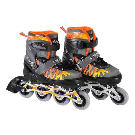 Детские ролики Extreme Motion RL2436 светящиеся колеса, серый, S (30-33) Винница