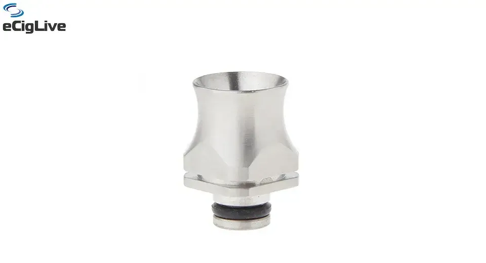Широкий сталевий 14 мм мундштук (Drip Tip) 510 Київ - фото 1