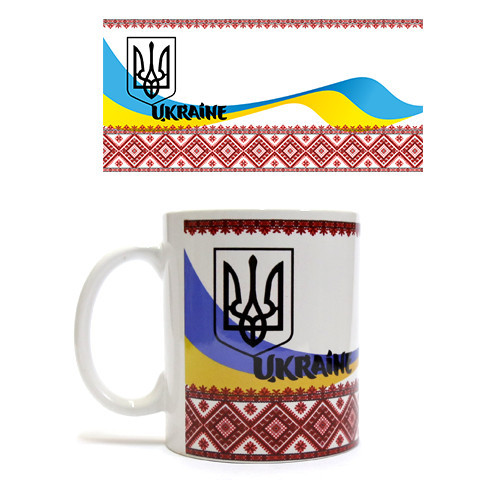 Чашка керамічна подарункова Україна Київ - фото 1