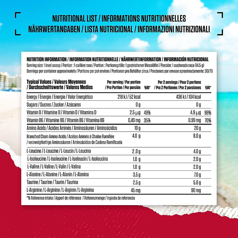 Комплекс аминокислот BSN Amino X 1010 g (Green Apple) Луцк - изображение 2