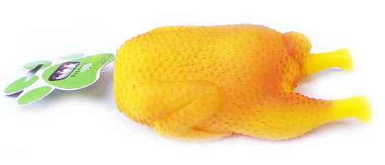 Іграшка гумова для собак Курча смажене 39-2 Вінниця