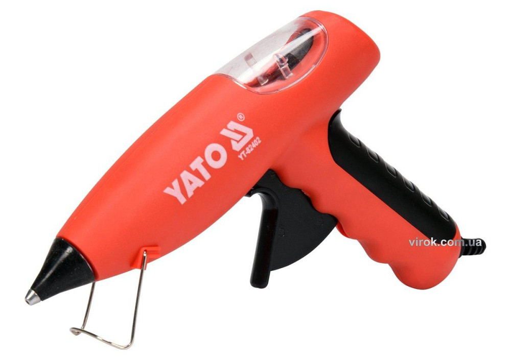 Пістолет клейовий мережевий YATO Ø=11 мм, P=20 (80) Вт. для стержнів [12/48] Одеса - фото 1