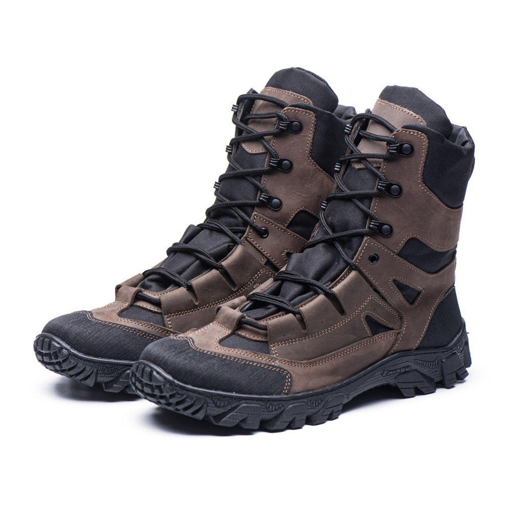 Тактичні берці демісезон. Міцні, гарні.Коричневі.106-ТБ-2. 46 (30,5), коричневий Харків - фото 2