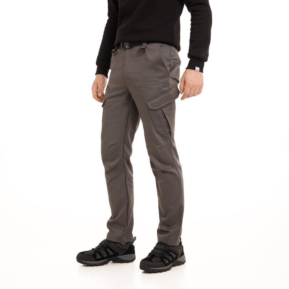 Зимові тактичні брюки темно-сірі Pobedov trousers Tactical ЗИМА Київ - фото 4