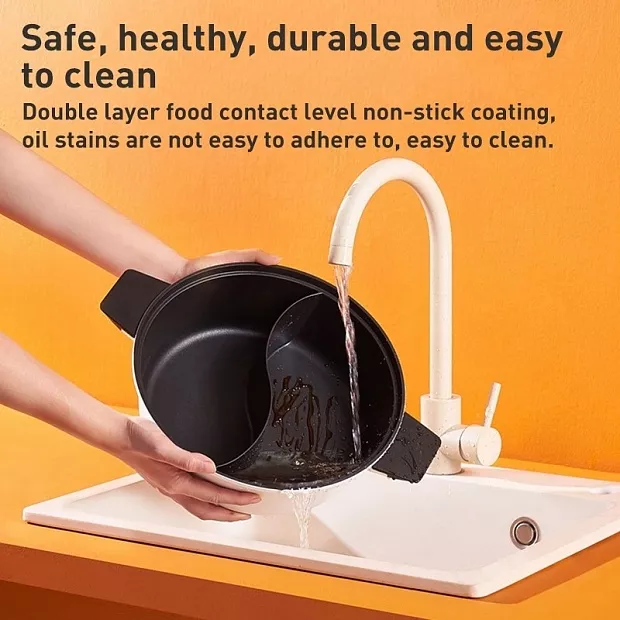 Двухсекционная кастрюля Xiaomi ZHIWUZHU Mandarin duck pot (Mijia induction cooker special) Одесса - изображение 5
