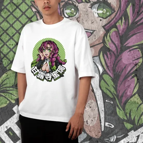 Футболка для подростка мальчика с принтом Клинок, рассекающий демонов Міцурі 3 140E W Размер 160 Anime10415 Днепр