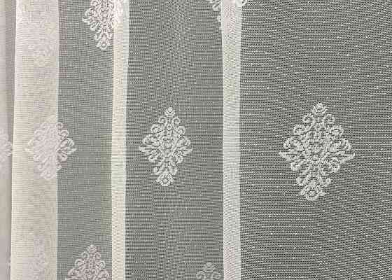 Тюль жаккард цвет молочный 1846т Киев