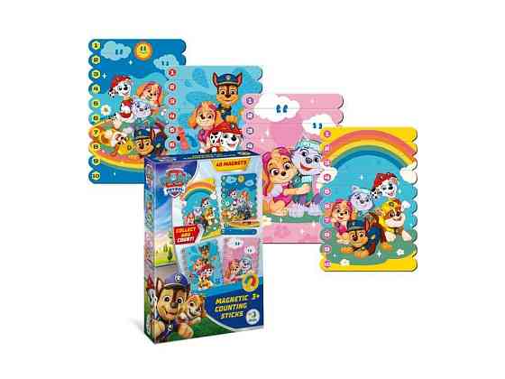 Палички магнітні Paw Patrol для рахування Дружба зростає 40ел. 200653 ТМ DODO Київ