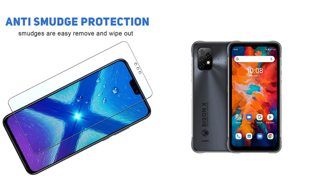 Защитное стекло NeoGlass для UMIDIGI Bison X20 – ультрапрозрачное и устойчивое Киев - изображение 3