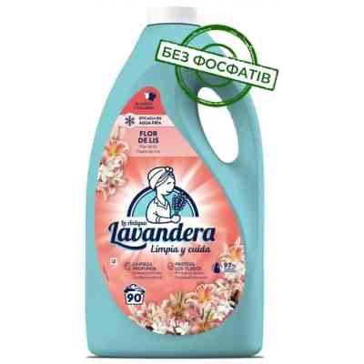 Гель для прання La Antigua Lavandera Flor de Lis З ароматом лілій та жасмину 4.5 л (8435495847878) Вінниця