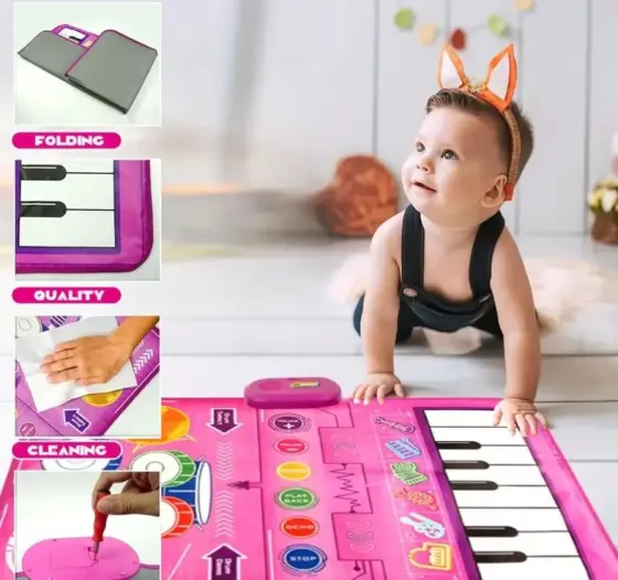 Интерактивный музыкальный пианино-коврик для детей Коломыя