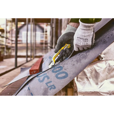 Нож монтажный Stanley FatMax Integrated Snap Knife, сегментное лезвие 18мм, L=165мм. (FMHT10594-0) Винница - изображение 8