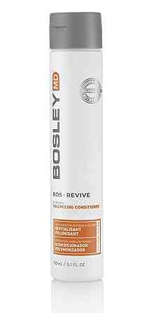 Набір для відновлення стоншеного фарбованого волосся (поживний шампунь, кондиціонер, ущільнюючий догляд) BOS Revive BOSLEY Дніпро