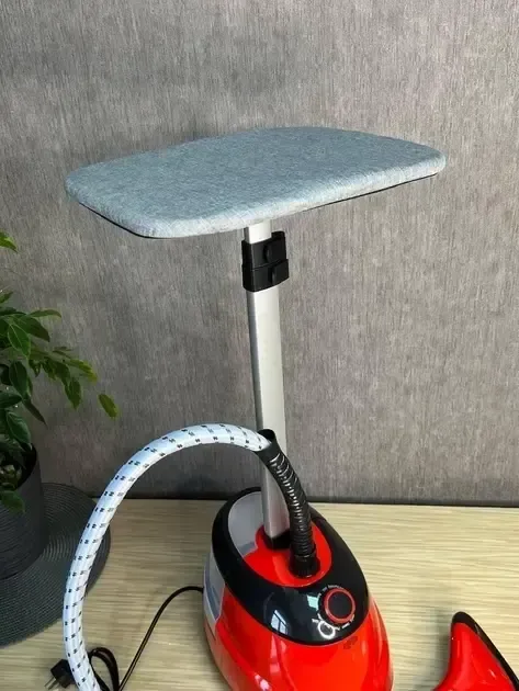 Вертикальный отпариватель для одежды Garment Steamer 2000W / Красный Паровой утюг для всех видов ткани Коломия - фото 2