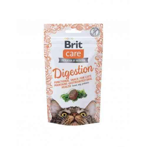 Ласощі Brit Care Functional Snack Digestion д/котів для підтримки травлення з тунцем 50 г Київ
