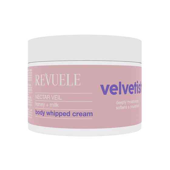 Крем для тела Нежный увлажняющий Nectar Veil с молоком и медом VELVETISH Revuele 300 мл Киев