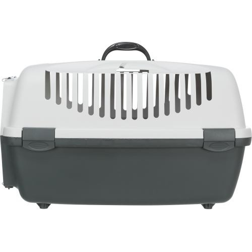 Контейнер-переноска Trixie для собак и кошек Capri 3 Open Top весом до 12 кг серая пластик размер S 40x38x61 см Киев - изображение 5