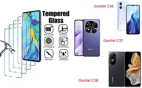 Захисне скло ArmorGlass для Oukitel C36, Oukitel C37, Oukitel C38 – стійке до подряпин та ударів Київ