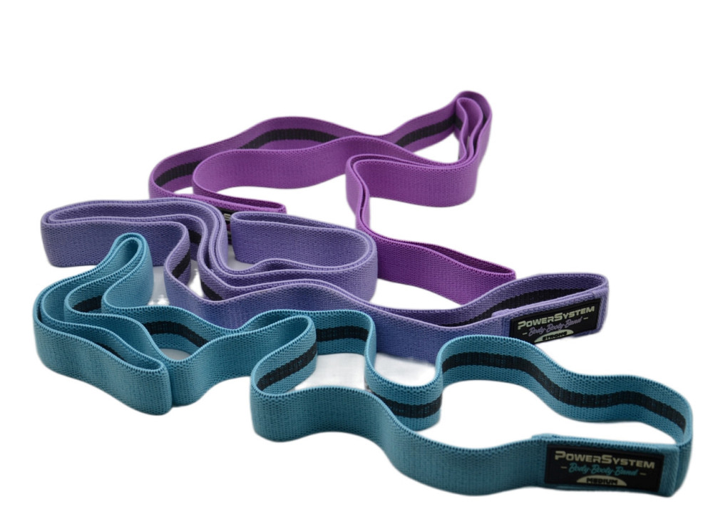 Набор резинок тканевых для занятий фитнесом йогой пилатесом кросфитом PS-4129 Booty Band Set Long Киев - изображение 4