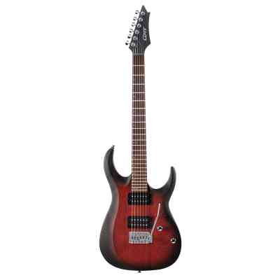 Електрогітара Cort X100 Open Pore Black Cherry Burst (X100 OPBB) Вінниця