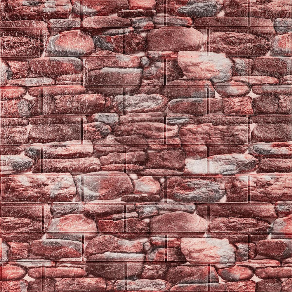 Самоклеящаяся декоративная 3D панель 700х770х5мм Матовый камень (060M) SW-00000635 Днепр - изображение 1