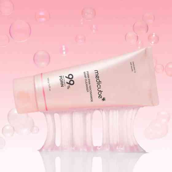 Пенка для умывания с полинуклеотидами и ниацинамидом PDRN Pink Niacinamide Whip Cleanser Medicube 120 г Киев