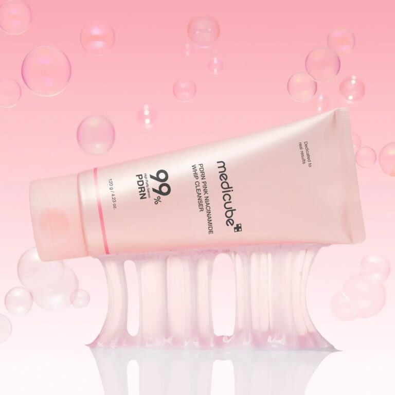 Пенка для умывания с полинуклеотидами и ниацинамидом PDRN Pink Niacinamide Whip Cleanser Medicube 120 г Киев - изображение 6