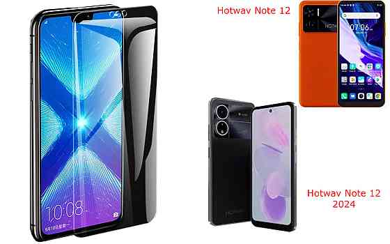 Защитное стекло NeoGlass для Hotwav Note 12, Note 12 2024 – ультрапрозрачное и устойчивое Киев