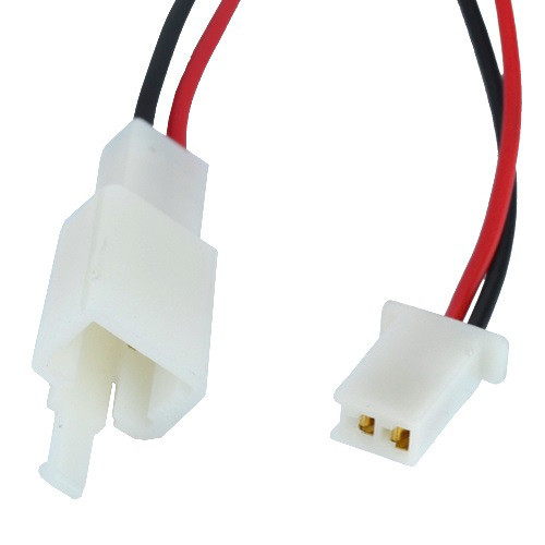 Роз'єм автомагнітоли 2-х контактний, з кабелем Полтава - фото 1