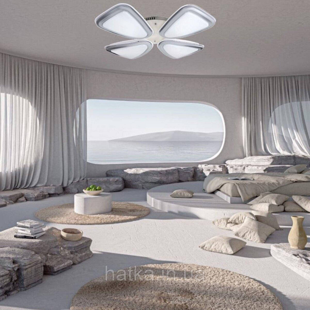 Люстра світлодіодна акрилова Sirius PRD-C 0180-4 274W Київ - фото 2