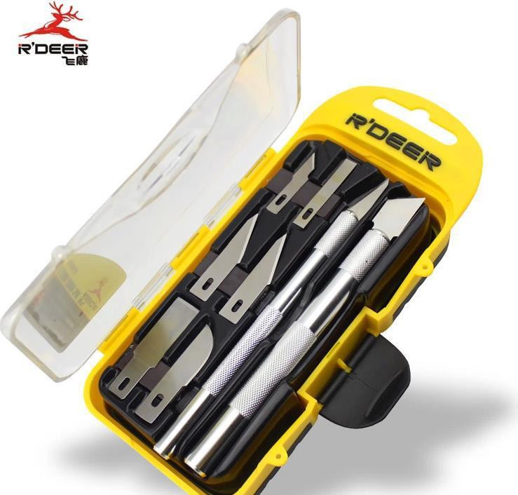 Набір ножів для різьблення по дереву (8шт.) R Deer RT-M108 Полтава - фото 1