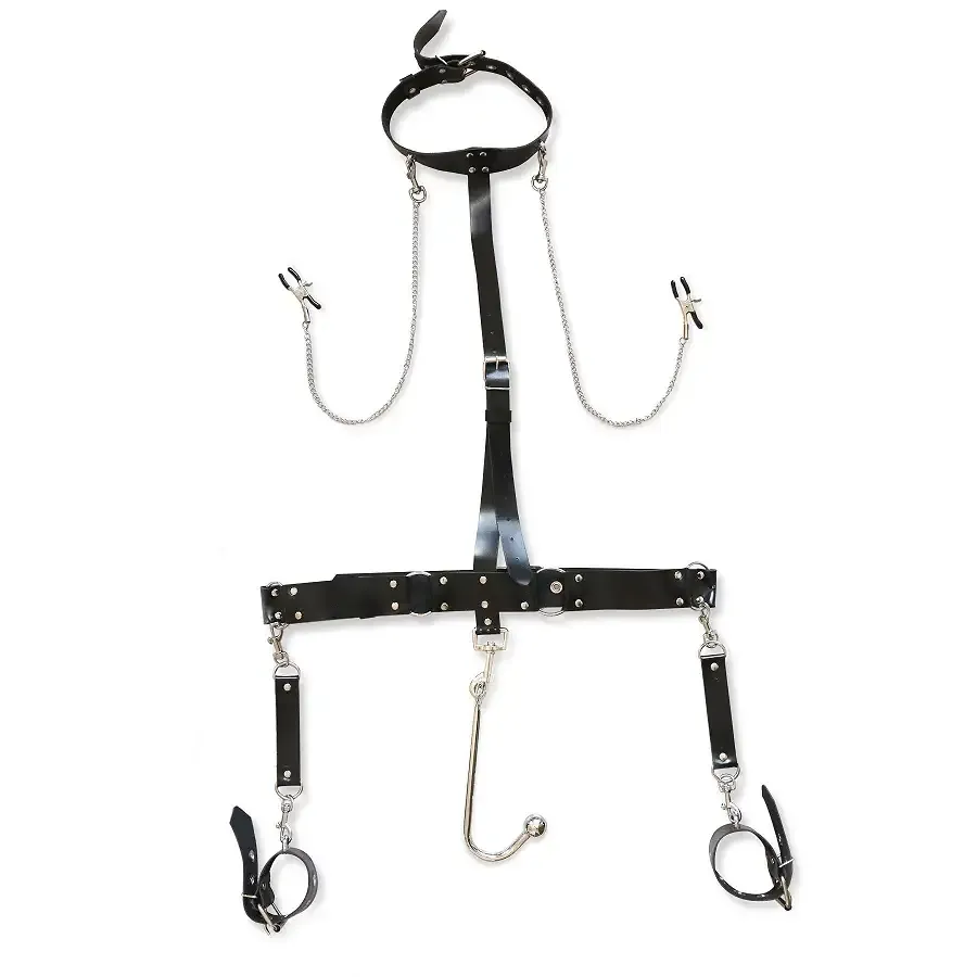 Бондажний набір із металевим анальним гаком №1 Art of Sex Bridget Bondage set with anal hook №1 Львов - изображение 1