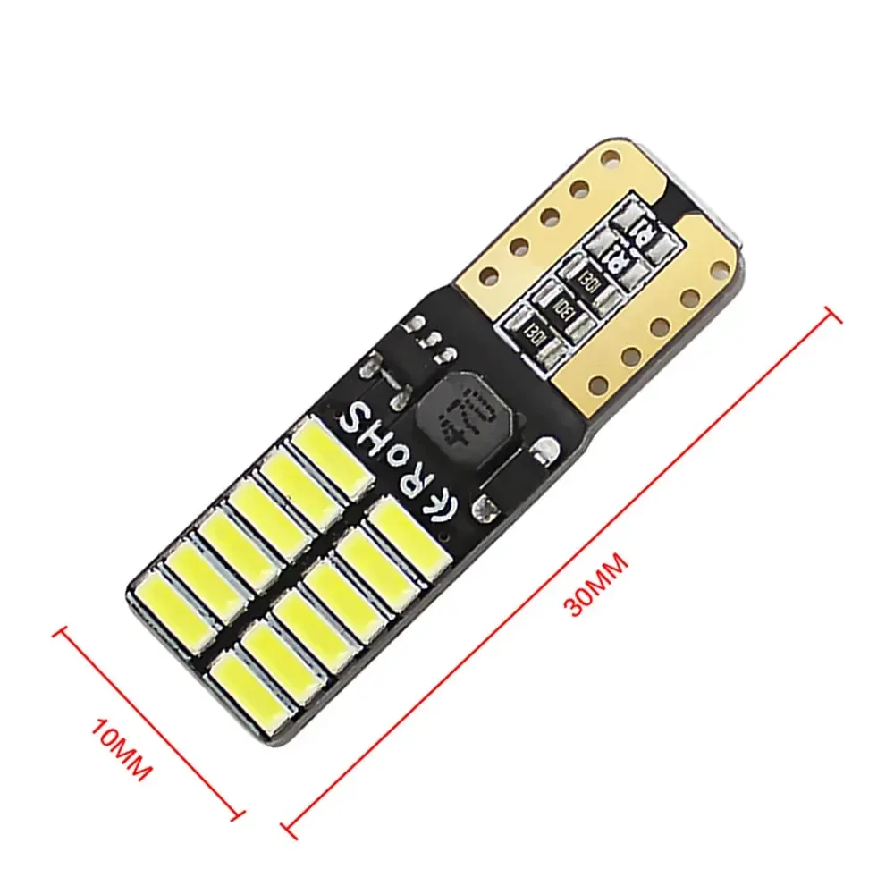 Светодиодные лампы T10 W5W для авто 2 шт, белые Киев - изображение 8