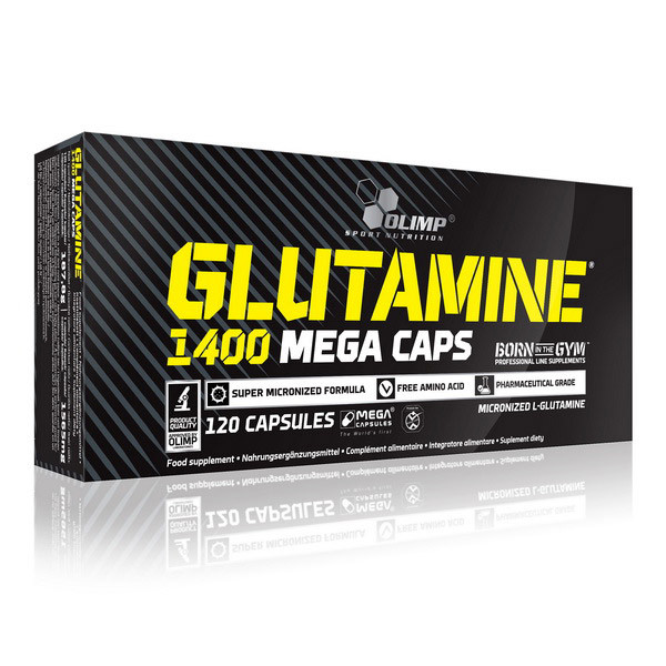 L-глютамін Olimp L-Glutamine Mega Caps 120 caps Луцьк - фото 1
