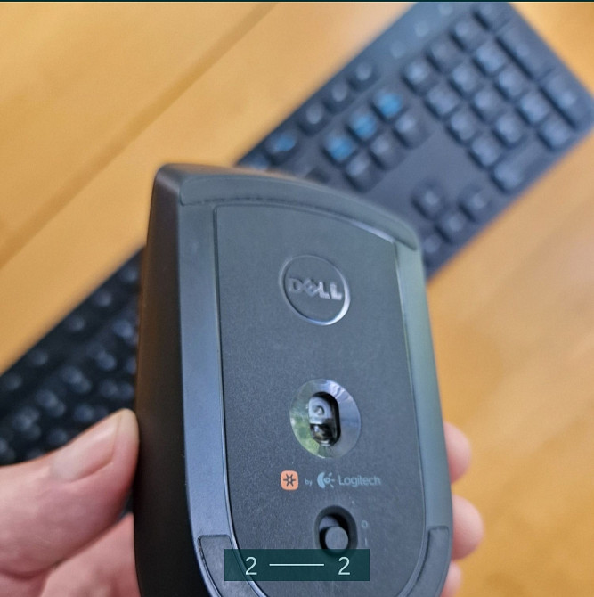 Комплект: Безпроводная Клавиатура, Мышь : DELL Wireless Combo KM636 Киев - изображение 2