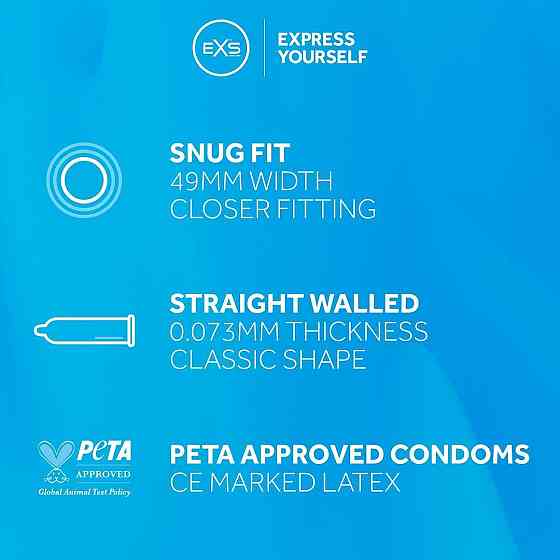Презервативы 48 EXS Snug Fit Sex Aura Киев