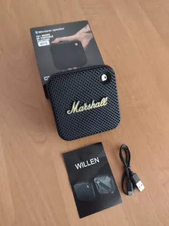 Портативна Bluetooth колонка Marshall WILLEN BT з потужним звуком і фірмовим ретро-дизайном Київ