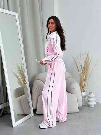 Велюровый спортивный женский костюм Зефирный 48/52 Харьков