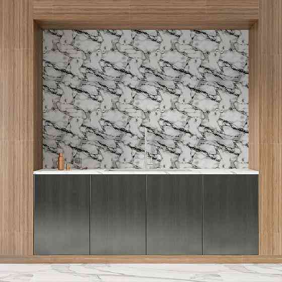 Самоклеюча стінова плитка PET Київ