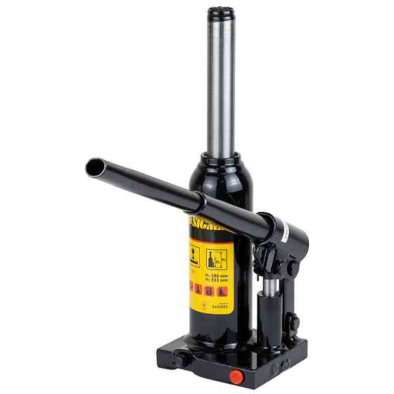 Домкрат гидравлический бутылочный 2т H 180-333мм SIGMA (6101021) Ровно