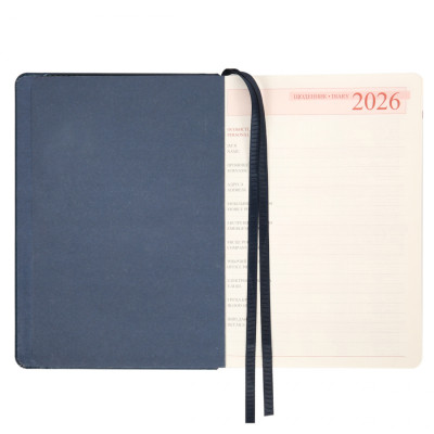 Тижневик Leo planner А5 датований 2026 "Legacy", твердий, синій, 368 сторінок (252648) Вінниця - фото 11