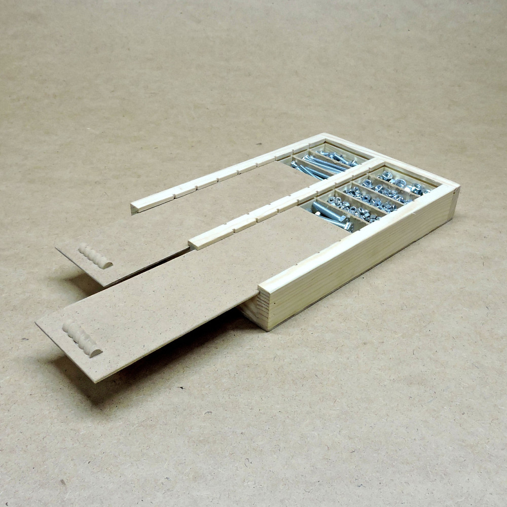 Набір 2х болтів і гайок М4-М8 1110шт Миколаїв - фото 4