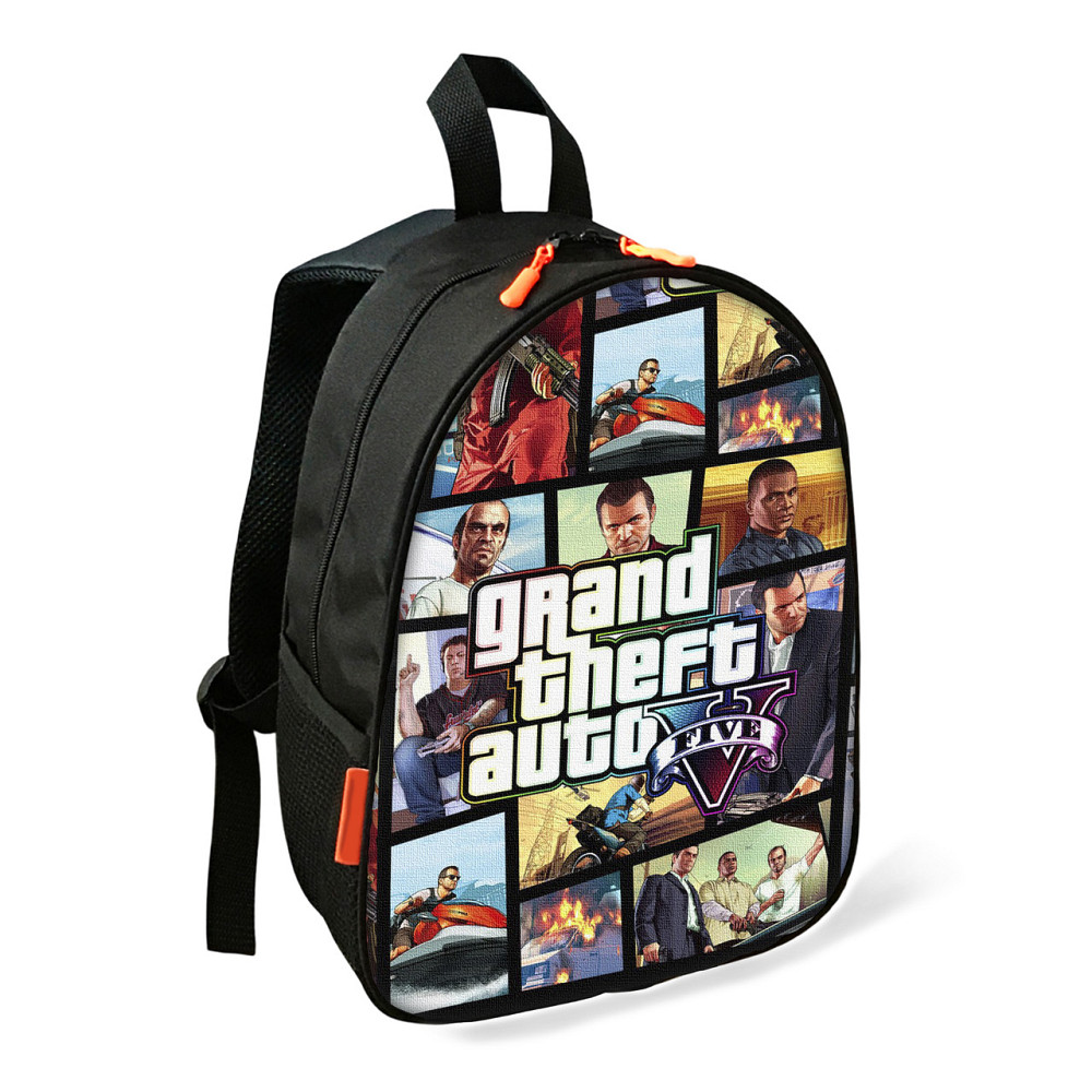 Рюкзак детский GTA/Grand Theft Auto школьный/городской 34х27х13 см для мальчика (02735) Киев - изображение 1