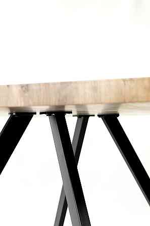 Стіл Метрополь, (120*80), чорний/штучний шпон MDF Київ