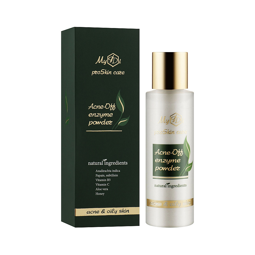 Протизапальна очищаюча ензимна пудра для проблемної шкіри Acne-off enzyme powder MyIDi 60 г Київ - фото 1